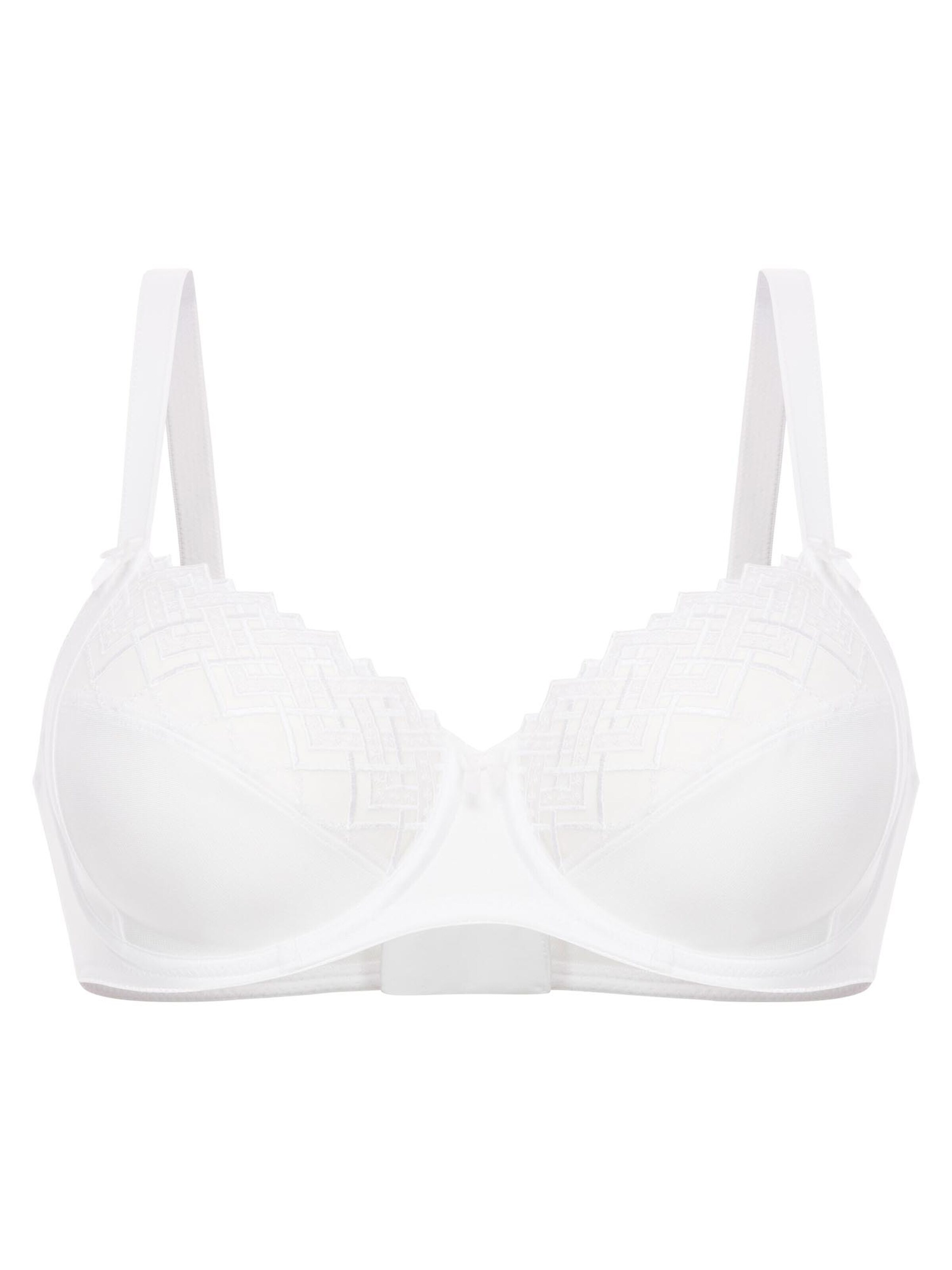 FELINA T-shirt Bra 'Joy' in White: front