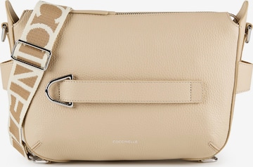 Sac à bandoulière 'Gretel' Coccinelle en beige : devant