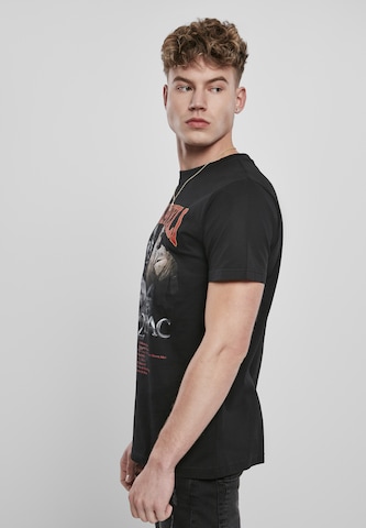Mister Tee Póló 'Tupac Makaveli' - fekete