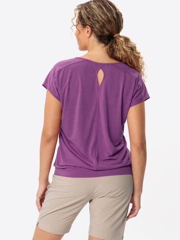 VAUDE Performance shirt 'Skomer III' in Purple