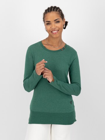 Alife and Kickin Shirt 'ConnyAK' in Green: front