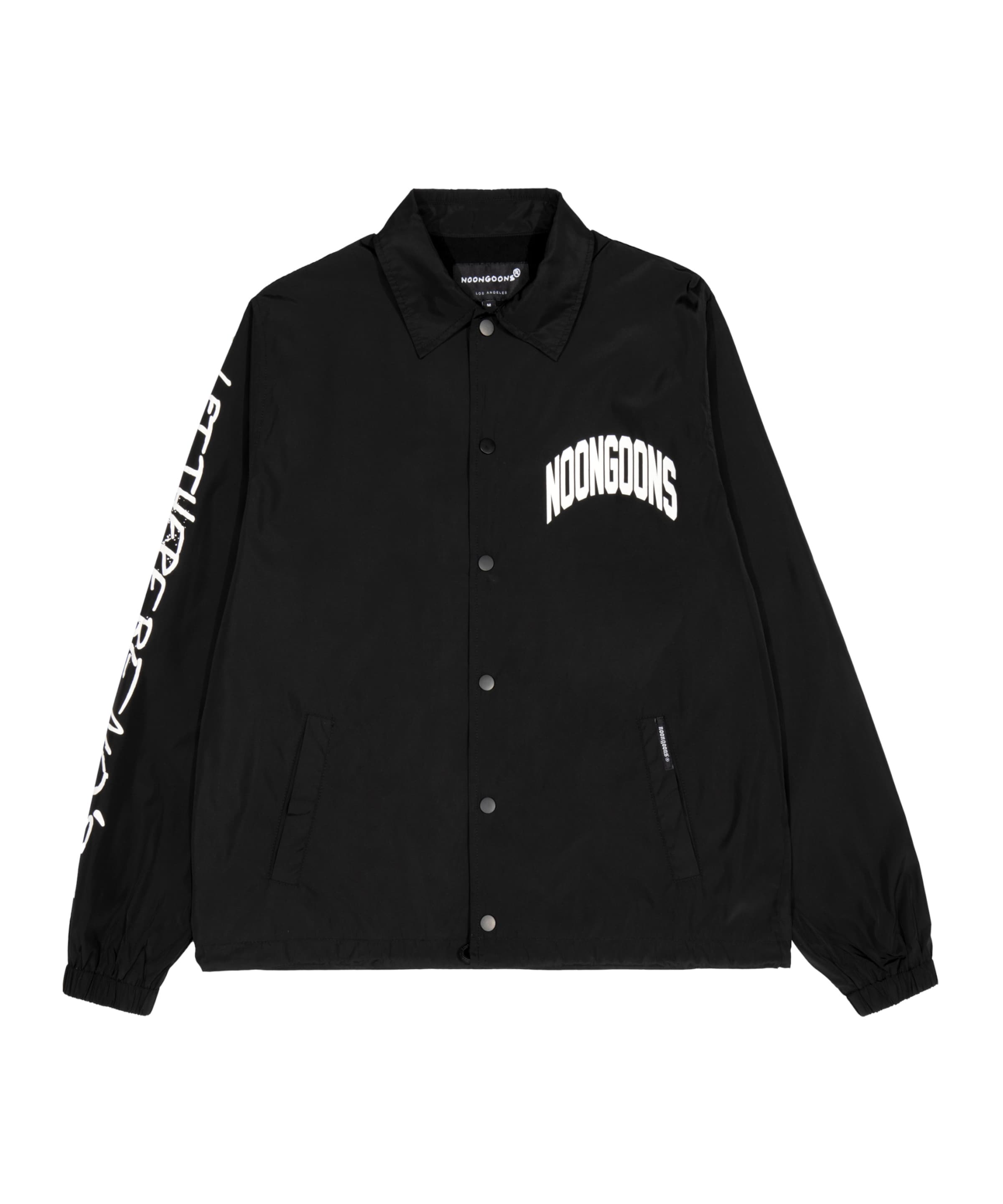 Noon Goons Sportovní mikina – černá: přední strana