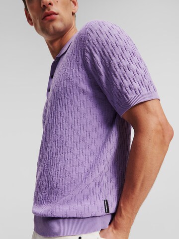 T-Shirt Karl Lagerfeld en violet