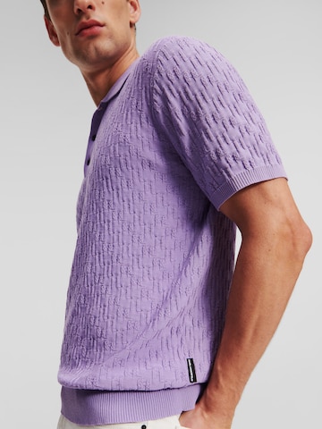 T-Shirt Karl Lagerfeld en violet