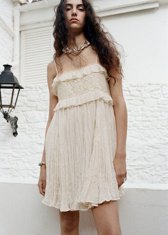 MANGO Dress 'Dora' in Beige: front