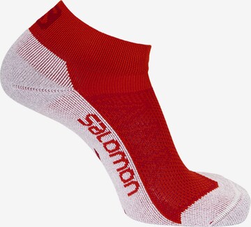 SALOMON Athletic Socks 'running Speedcross' in Red: front