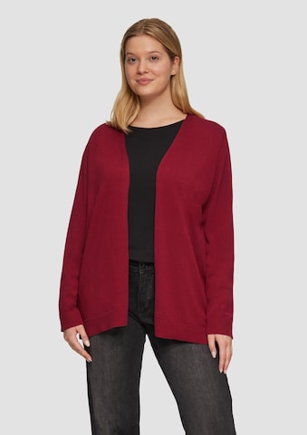 Cardigan s.Oliver en rouge : devant