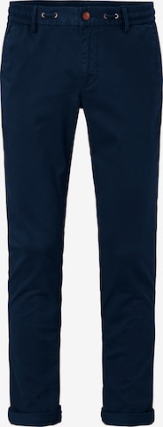 REDPOINT Slim fit Chino Pants in Blue: front