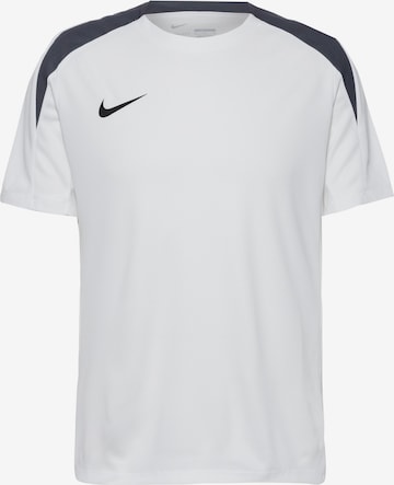 NIKE Performance shirt 'Strike' in White: front