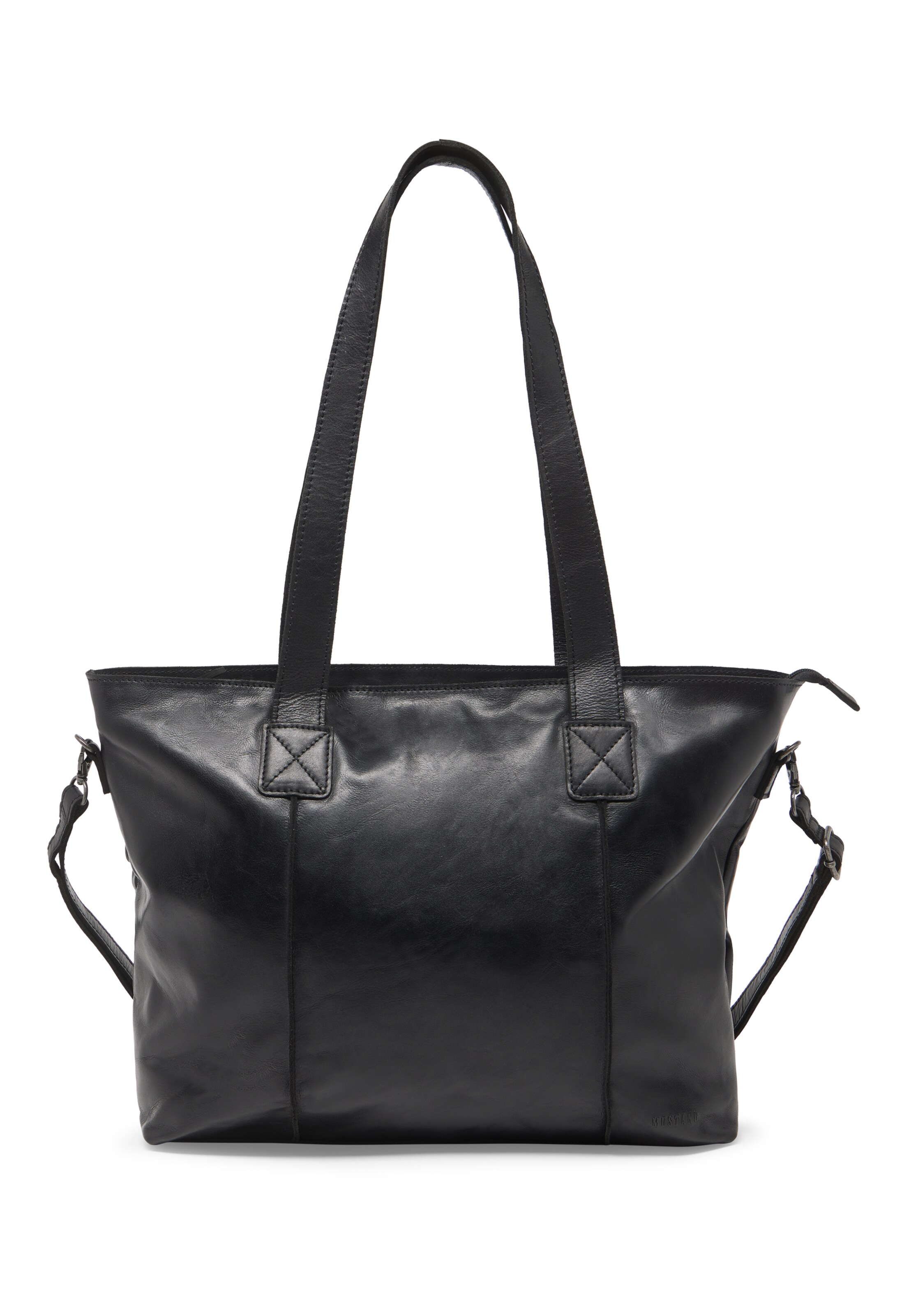 MUSTANG Shopper ' Chania ' in Schwarz: Vorderseite