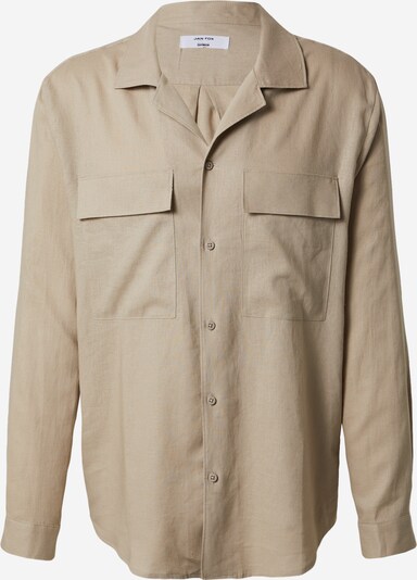 DAN FOX APPAREL Chemise 'Luis' en beige foncé, Vue avec produit