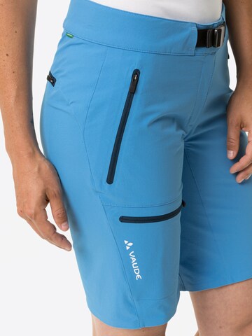 VAUDE Regular Outdoor trousers 'Badile' in Blue