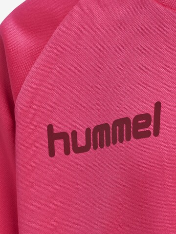 Hummel Sportief sweatshirt 'Poly' in Roze