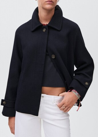 MANGO TEEN Between-Seasons Coat 'Parisn' in Blue