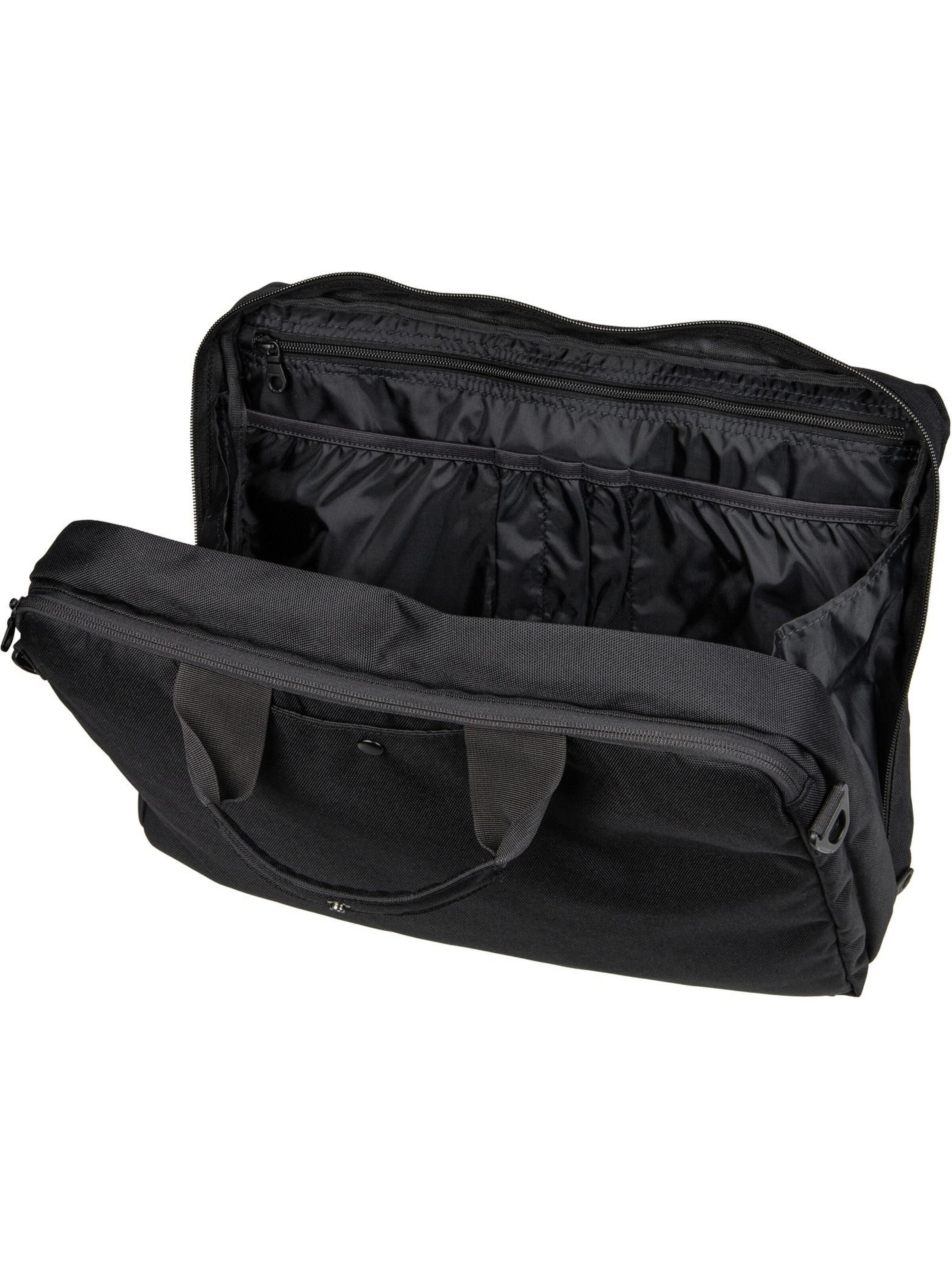 SANDQVIST Document Bag 'Go' in Black