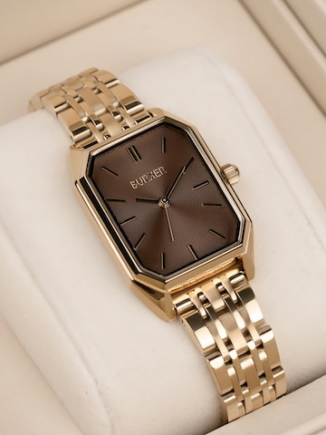 BURKER WatchesAnalogni sat 'Isabell Gold Brown' - zlatna boja