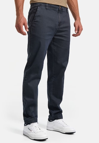 INDICODE JEANS Regular Chino trousers ' Gabrin ' in Blue