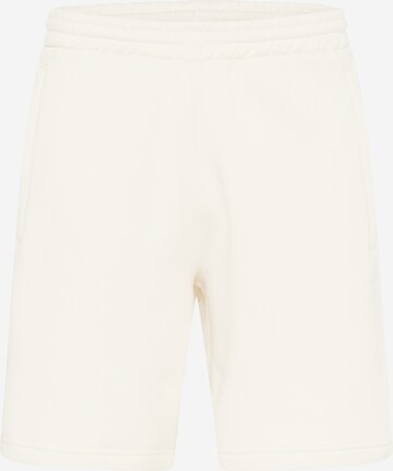 ADIDAS ORIGINALS Pants 'Trefoil Essentials' in Beige: front