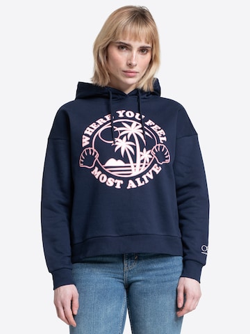 Ocean Pacific Sweatshirt 'Ningaloo' in Blauw: voorkant