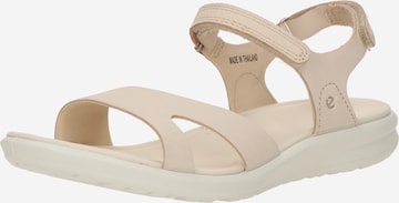 ECCO Sandale 'Cruise II' in Beige: Vorderseite