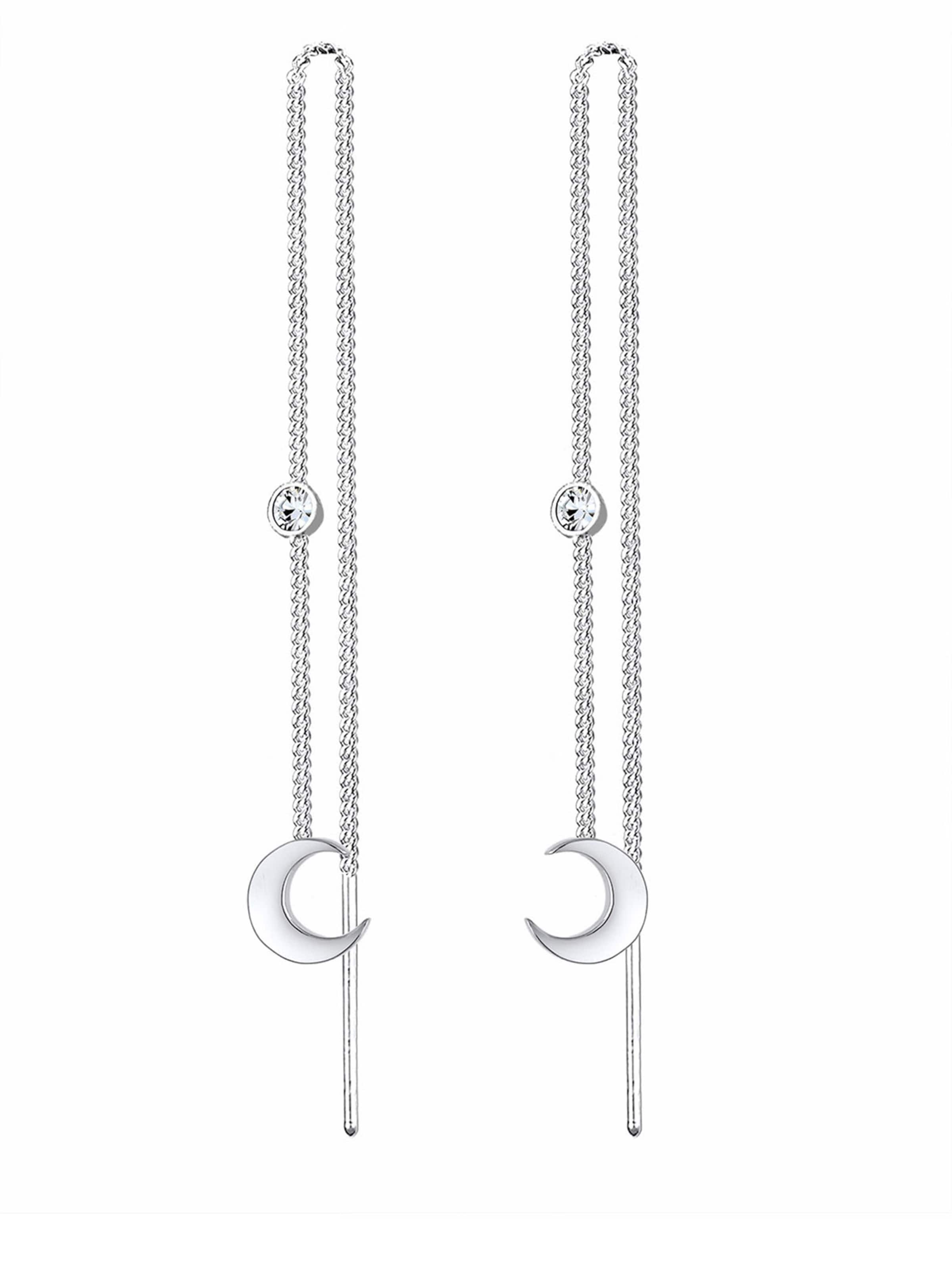 ELLI Earrings in Silver: front