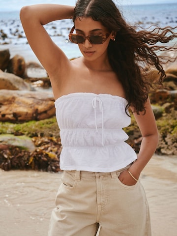 Haut Next en blanc : devant