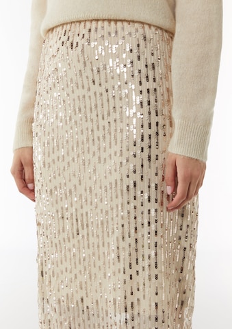 COMMA Skirt in Beige