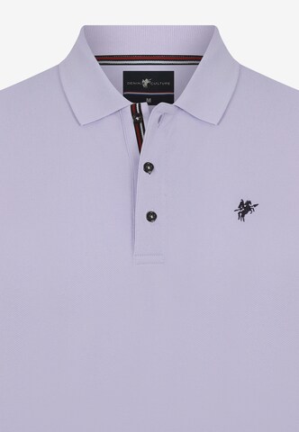 DENIM CULTURE Shirt ' Tadas' in Purple