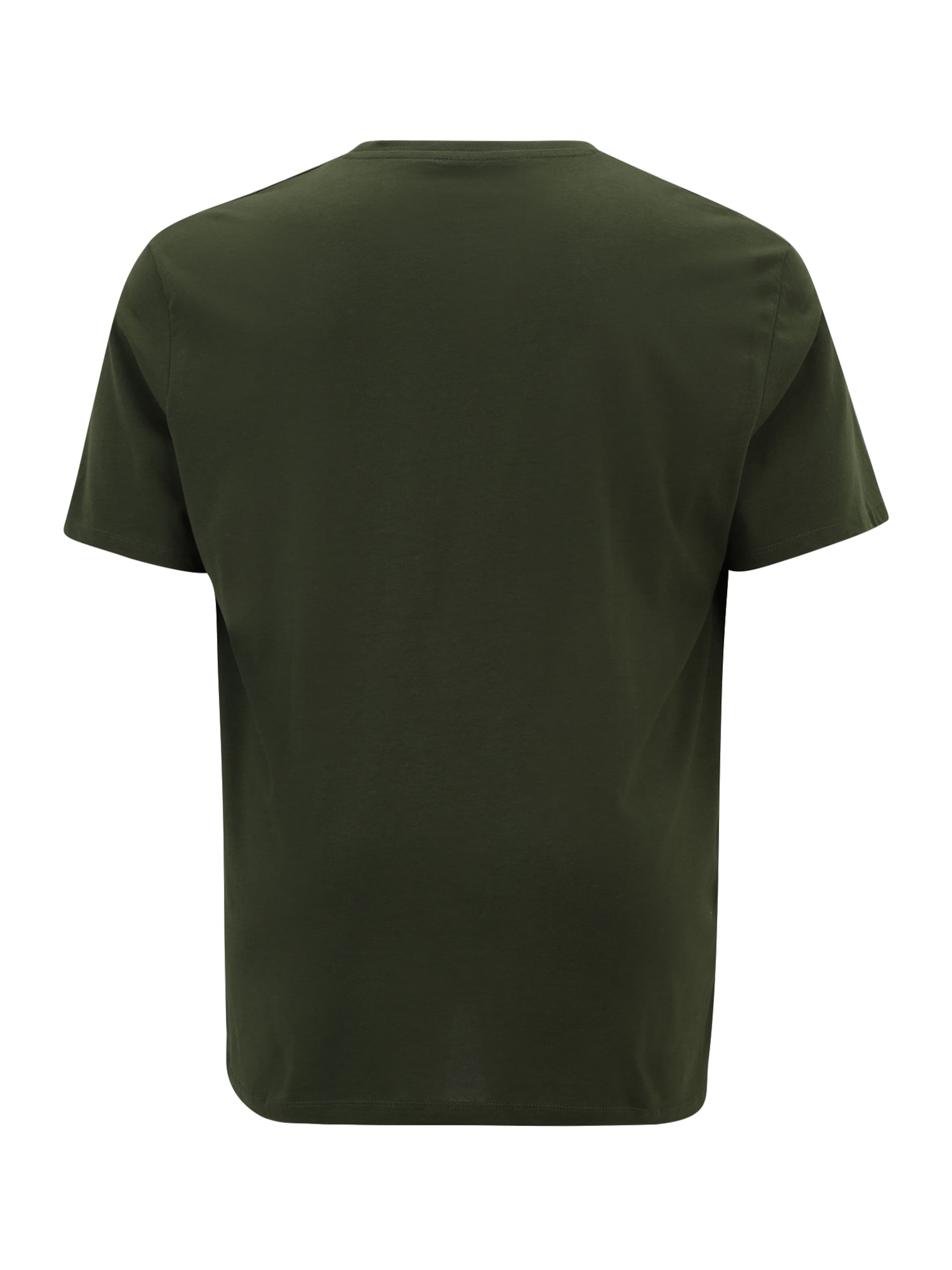 žalia Jack & Jones Plus Marškinėliai