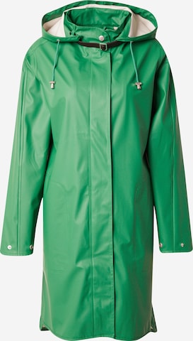 ILSE JACOBSEN Raincoat in Green: front