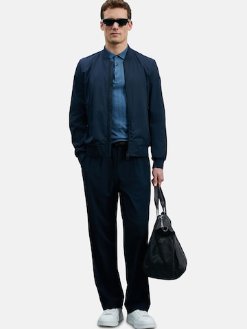 Lufian Between-season jacket 'ROGER' in Blue: front