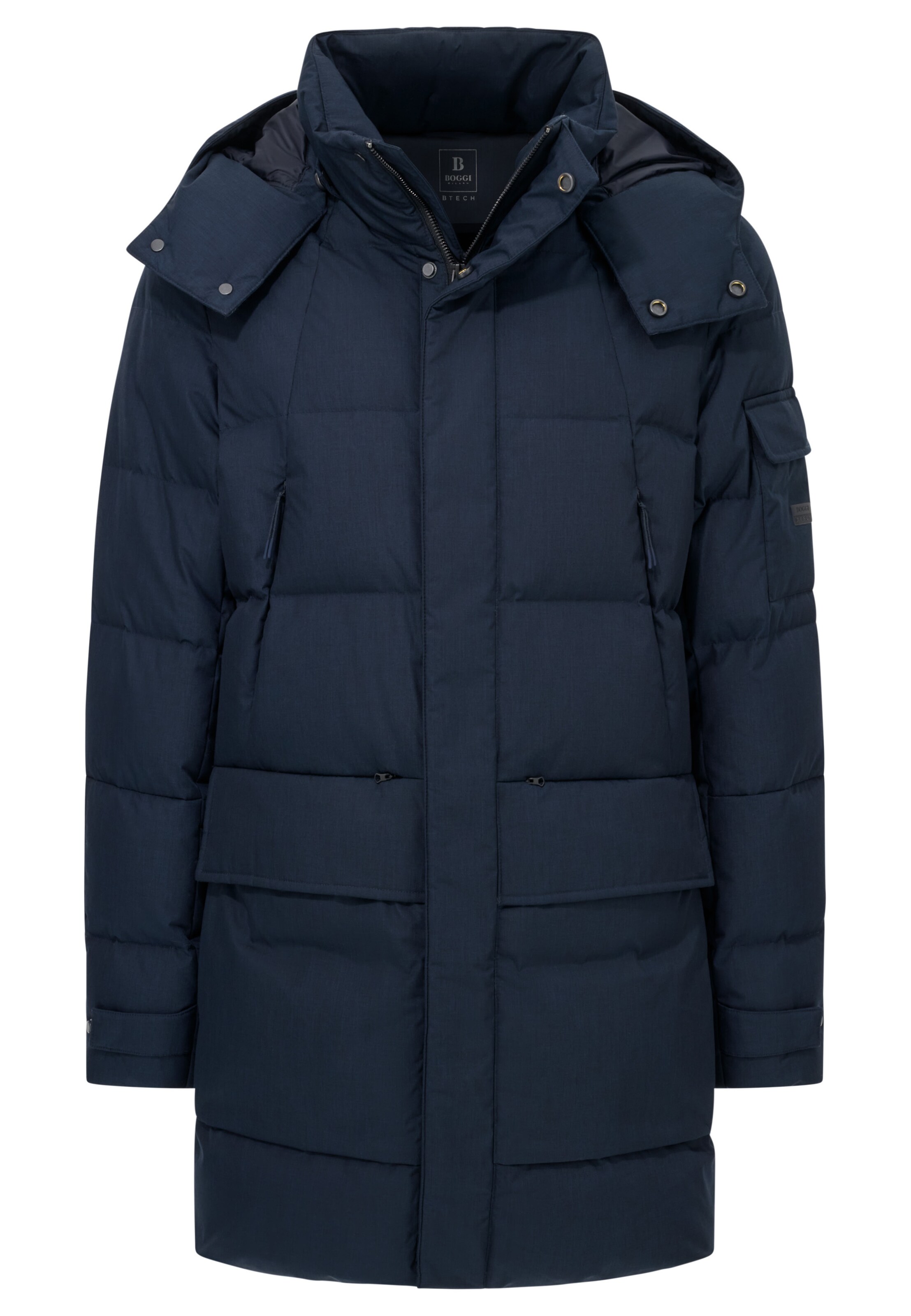 Boggi Milano Talveparka 'B Tech', värv sinine: eest vaates