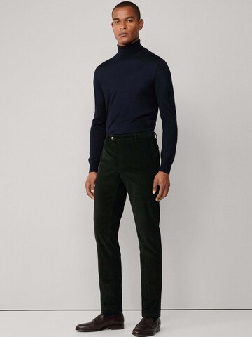 Coupe slim Pantalon chino 'Kensington' Hackett London en vert