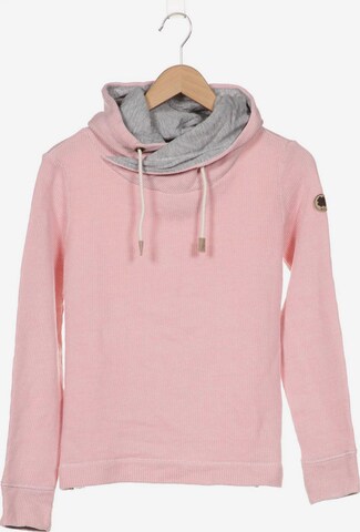 ESPRIT Sweatshirt & Zip-Up Hoodie in S in Pink: front