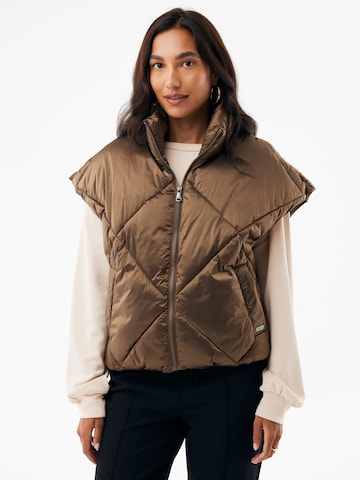 Gilet MEXX en marron : devant