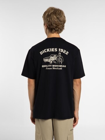 DICKIES Koszulka 'Mechanic' w kolorze czarny: przód