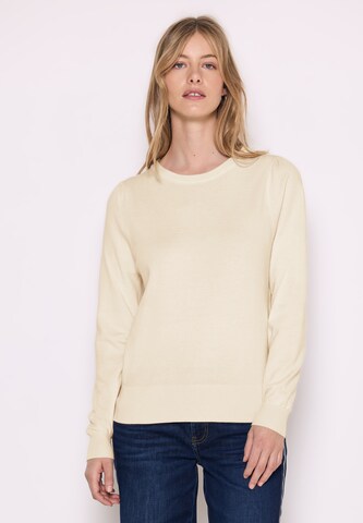Street One Studio Sweater in Beige: front