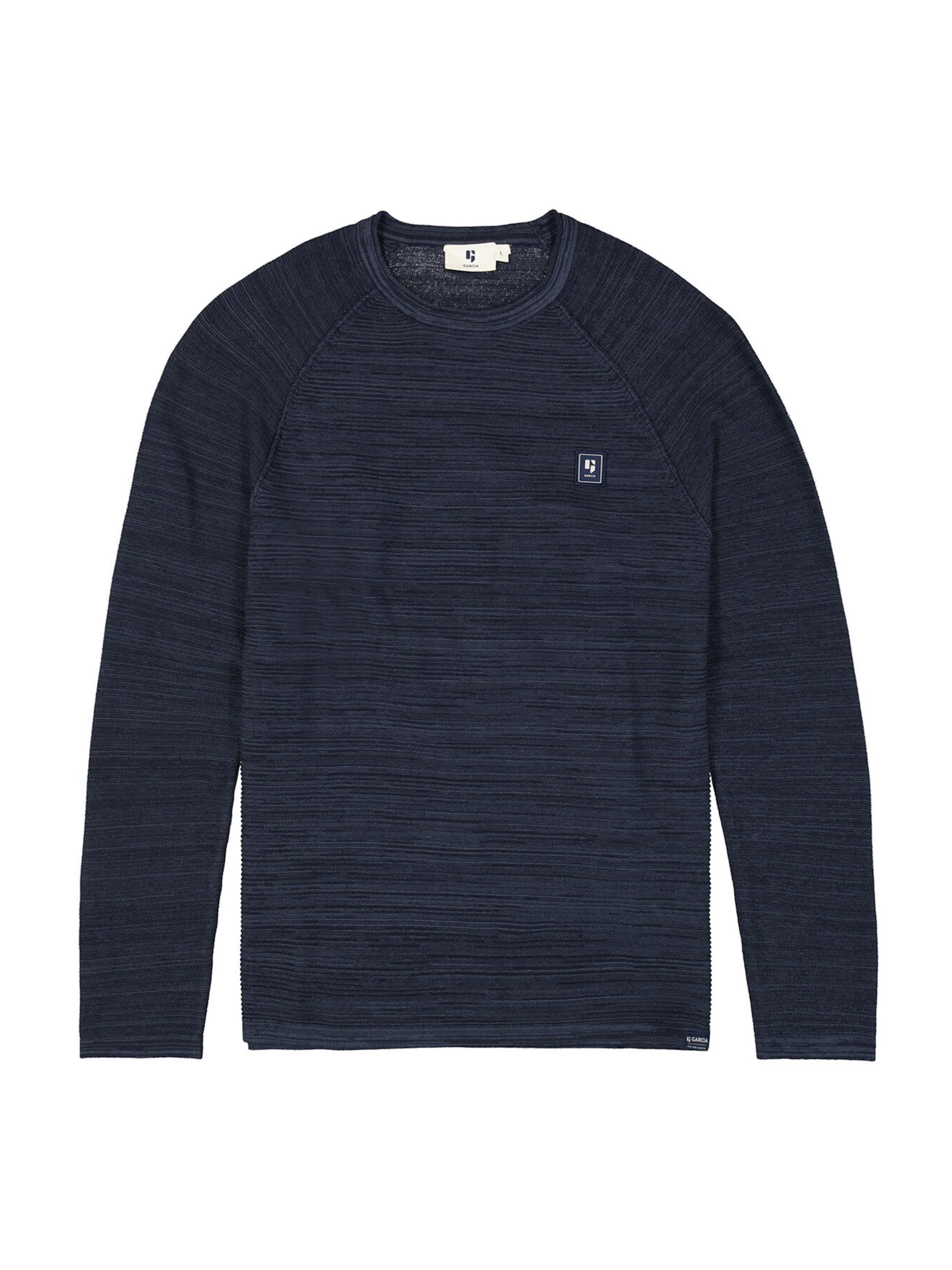 GARCIA Pulóver - kék: elől