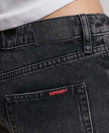 Superdry Normalny krój Jeansy w kolorze czarny