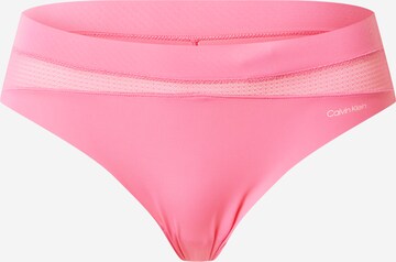 String Calvin Klein Underwear en rose : devant