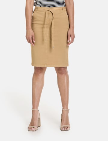 GERRY WEBER Skirt in Beige: front