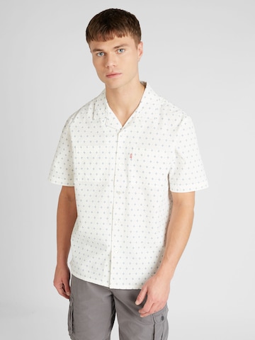 balta LEVI'S ® Patogus modelis Marškiniai: priekis