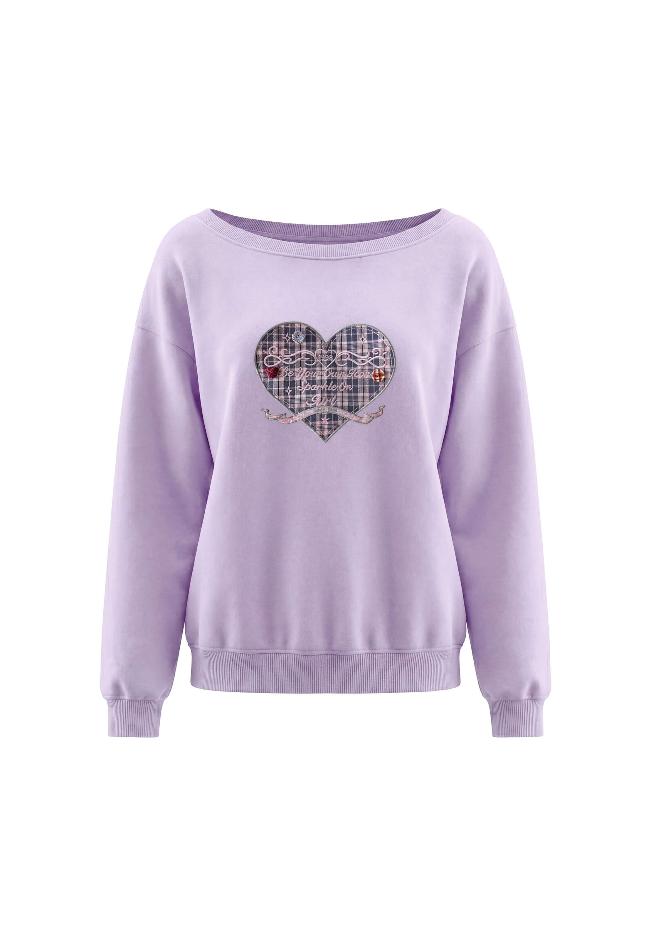 Sweat-shirt MYMO en violet : devant