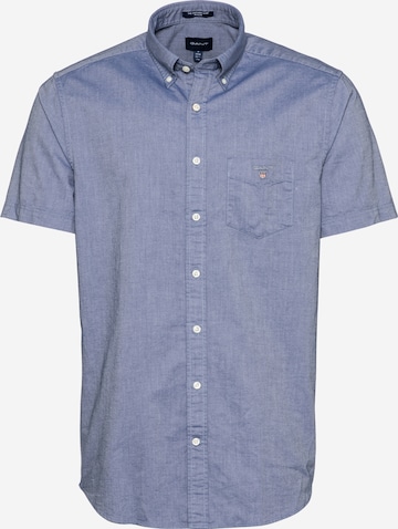 GANT Button Up Shirt 'Oxford' in Blue: front