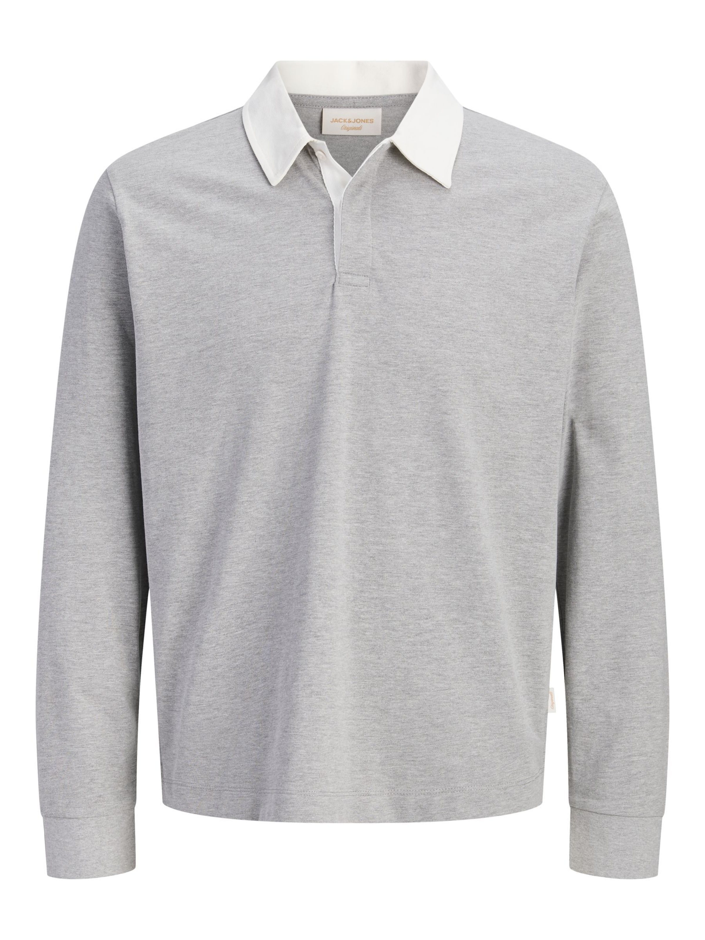 JACK & JONES Shirt in Grey: front