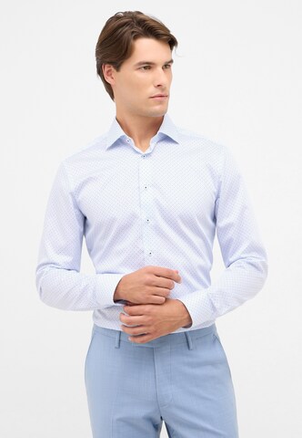 ETERNA Slim fit Business shirt in Blue: front