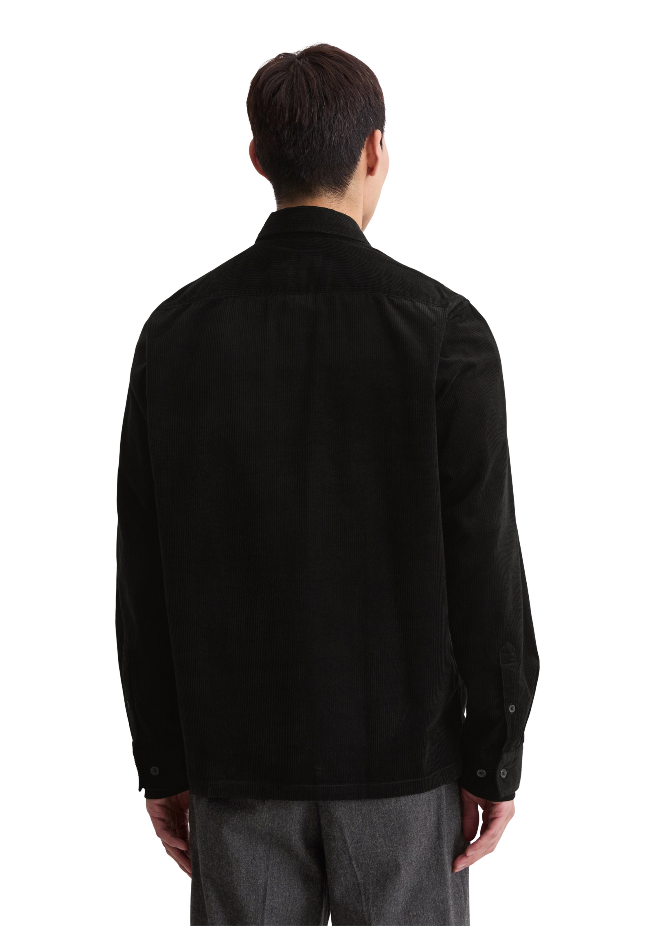 Marc O'Polo Regular fit Overhemd in Zwart