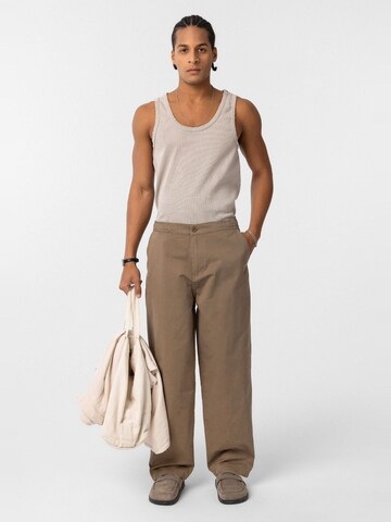 Dandalo - Pierna ancha Pantalón en marrón