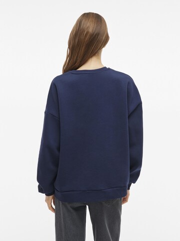 VILA Sweatshirt in Blue