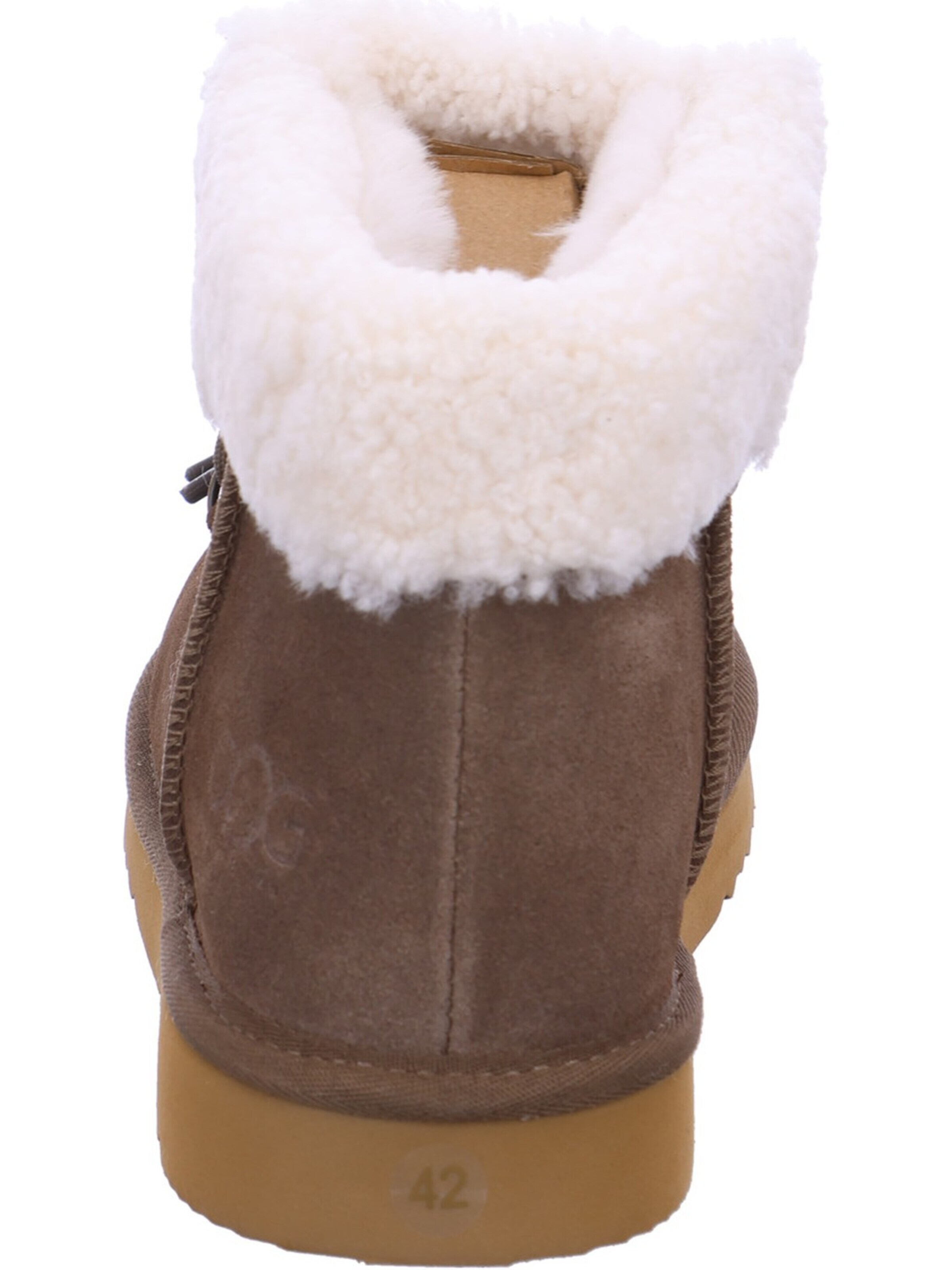 OOG Lace-Up Boots in Brown